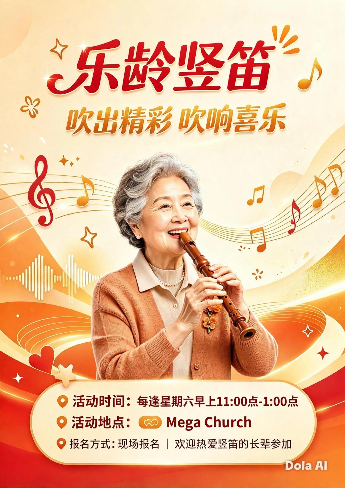乐龄竖笛班